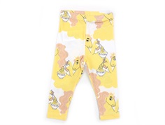 Mini Rodini leggings yellow unicorn noodles